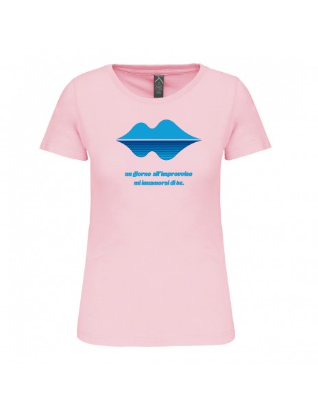 T-shirt rosa donna un giorno...