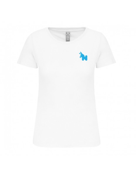 T-shirt donna bianca Ciuccio