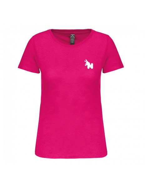 T-shirt donna fucsia Ciuccio