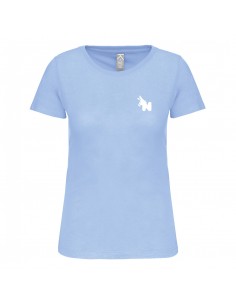 T-shirt azzurra donna Ciuccio