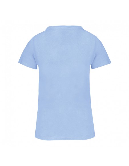 T shirt donna SSC Napoli in colore azzurro Ciuccio
