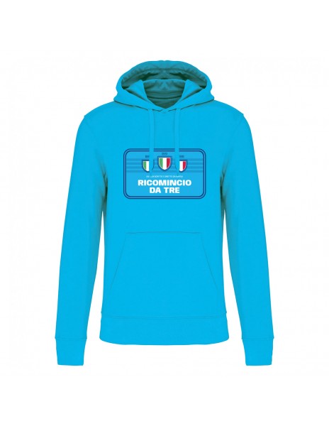 Light blue Sweatshirt ricomincio da tre