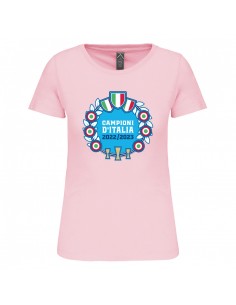 Pink t-shirt woman campioni