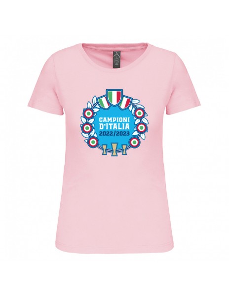 Pink t-shirt woman campioni