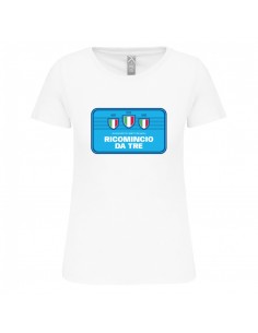 T-shirt bianca donna...