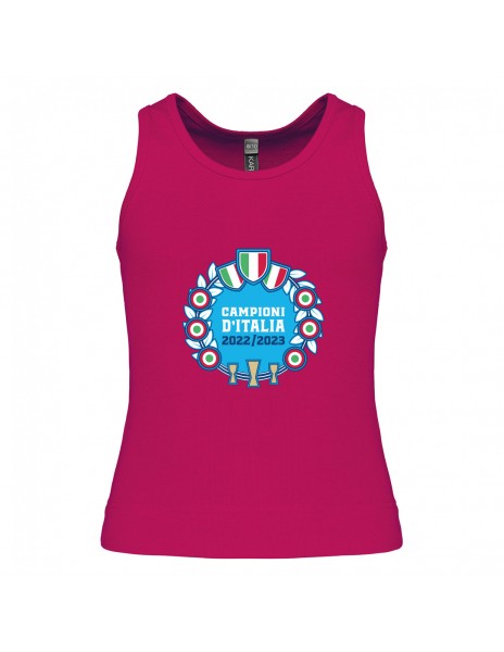 tank top fuchsia campioni