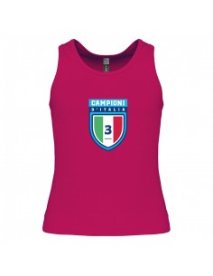 tank top fuchsia scudetto...