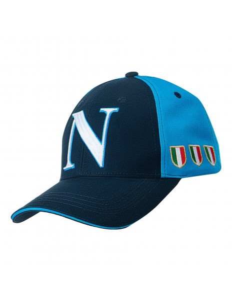 ssc napoli two-tone light blue/blue...