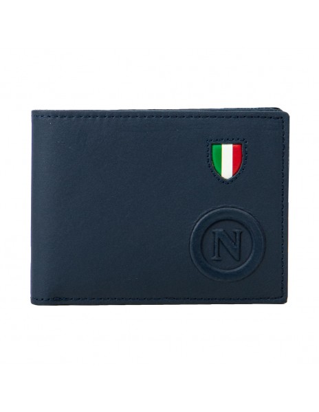 SSC Napoli Shield Wallet in leaher
