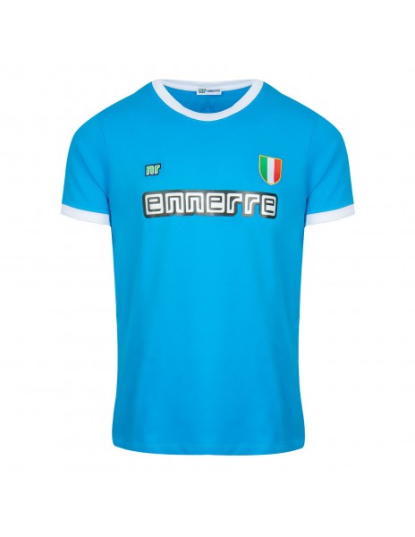 t-shirt azzurra scudetto ennerre N10