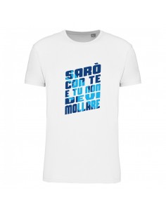 white T-shirt saro con te...