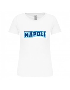 T-shirt bianca donna goal