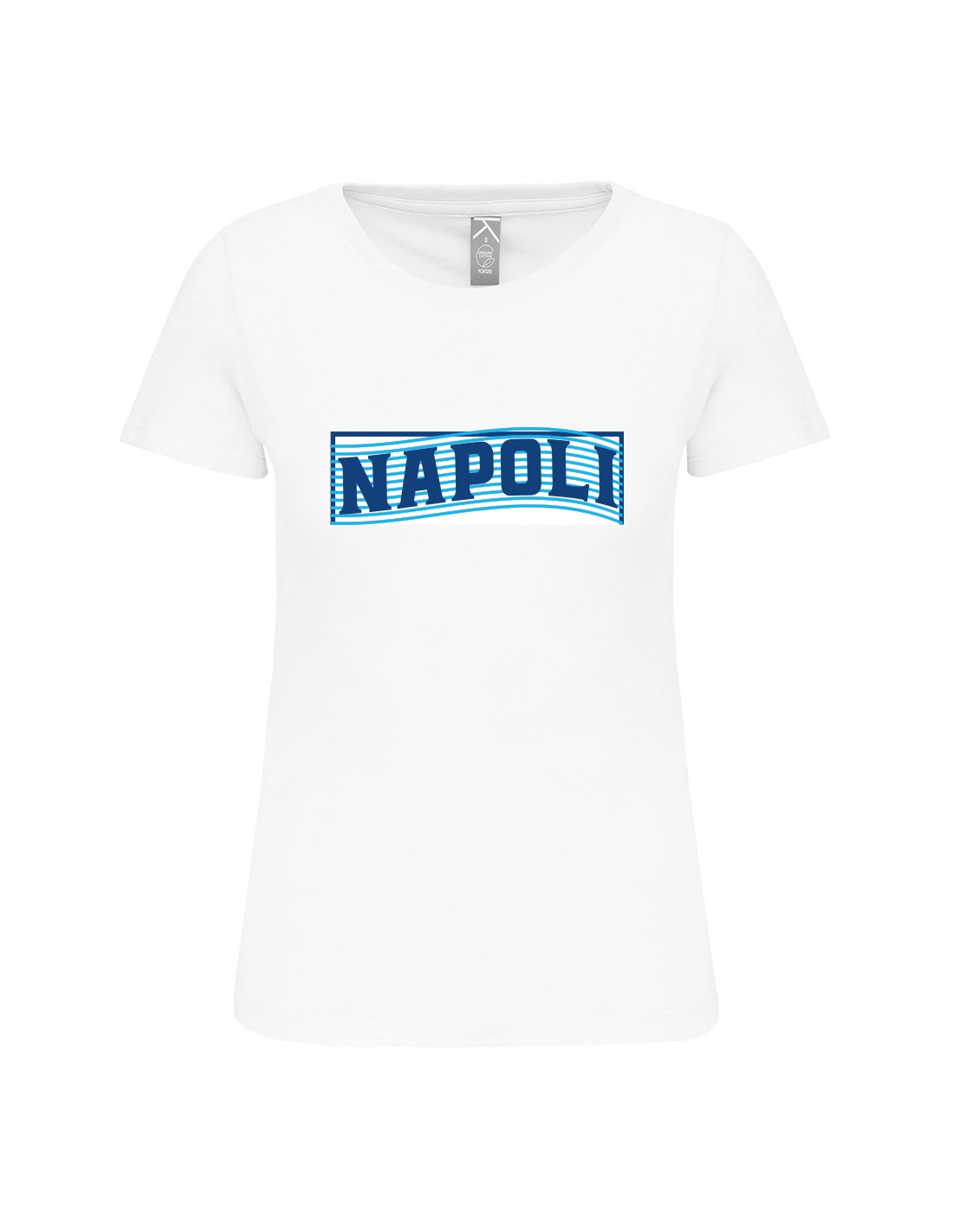 T-shirt bianca donna goal