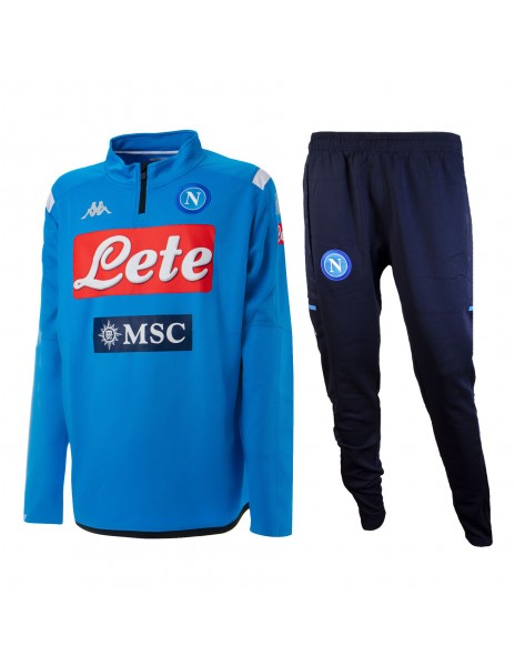 TUTA NAPOLI ALLENAMENTO MEZZA ZIP...