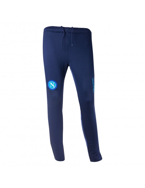 pantaloni allenamento napoli blu kappa