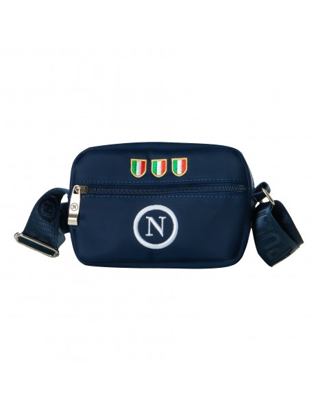 Borsello scudetto SSC Napoli Blu
