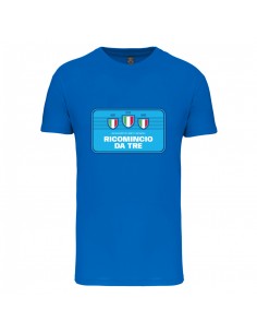 T-shirt azzurra royal...