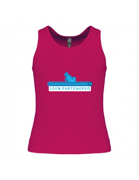 tank top fuchsia partenopeo for girls