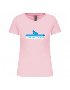 T-shirt rosa donna partenopeo