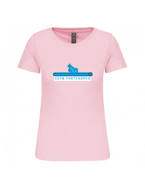women's pink T-Shirt partenopeo