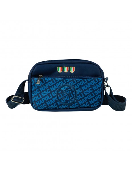SSC Napoli blue shoulder bag 3D Blue...