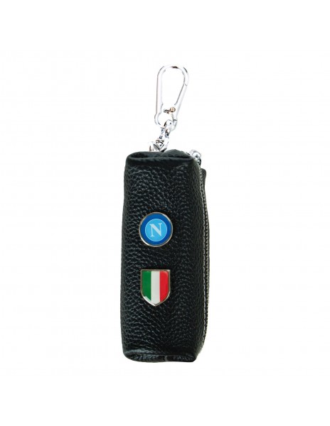 scudetto leather keychain with zipper...