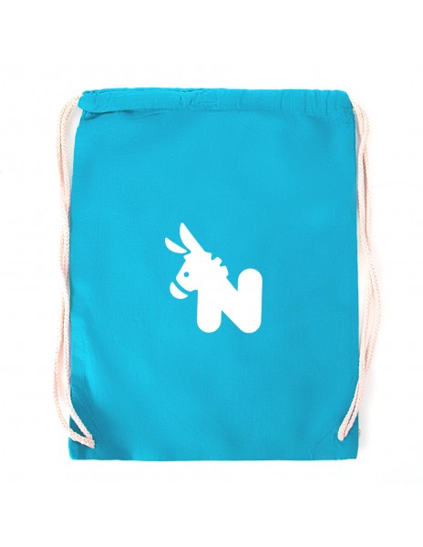 light blue gym sack Ciuccio