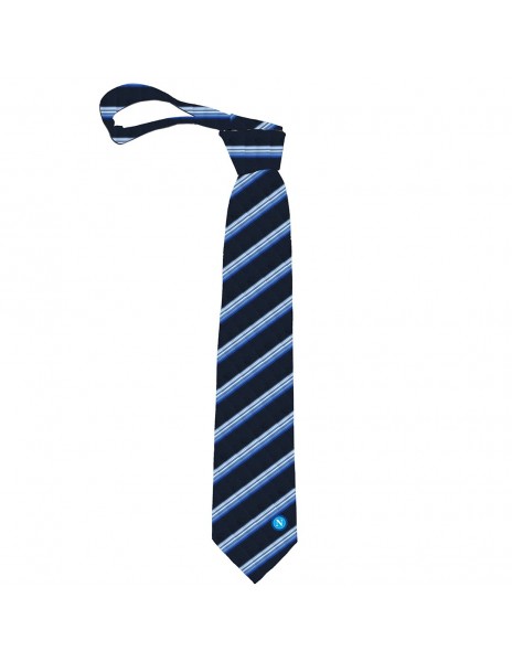 SSC NAPOLI LIGHT BLUE AND BLUE TIE