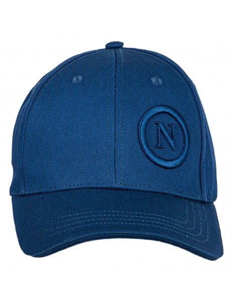 cappello baseball blu con ricamo ssc...