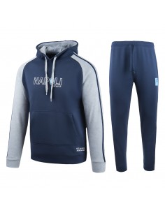 tuta homewear pigiama blu...