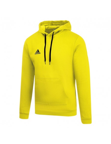 Tuta gialla in felpa con cappuccio Adidas