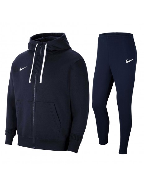 tuta nike blu felpata full zip con...