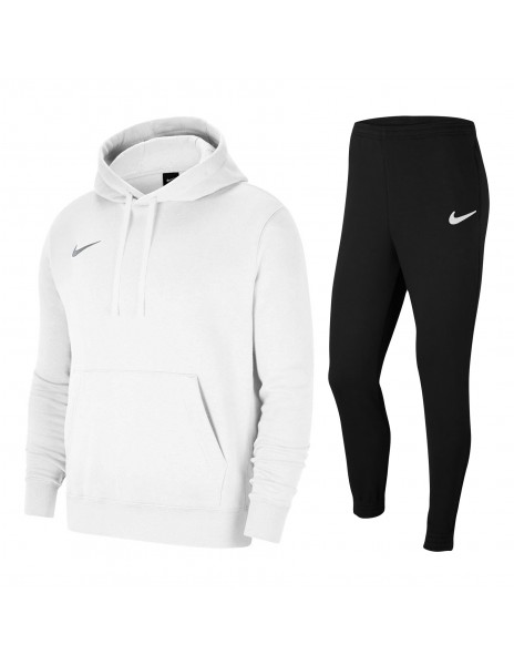 tuta nike grigia felpata con cappuccio