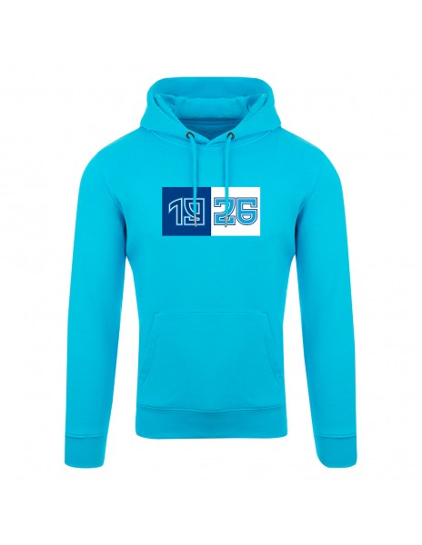 light blue hooded sweatshirt 1926