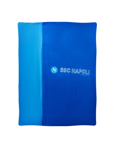 SSC Napoli blue chenille baby blanket
