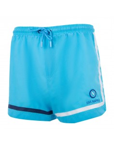 ssc napoli light blue shorts