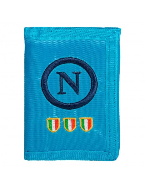 SSC Napoli Light Blue Velcro Shield...