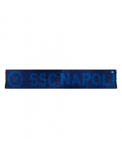 SSC Napoli Navy Jacquard Scarf