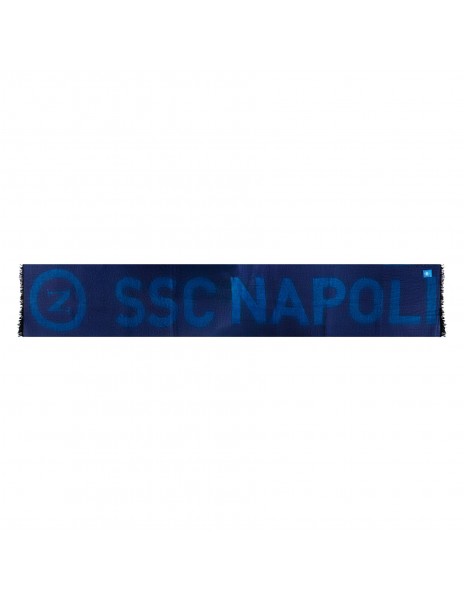 SSC Napoli Navy Jacquard Scarf