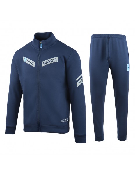 tuta full zip homewear blu pigiama...