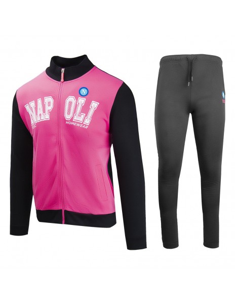 pink pyjama homewear with ssc napoli...