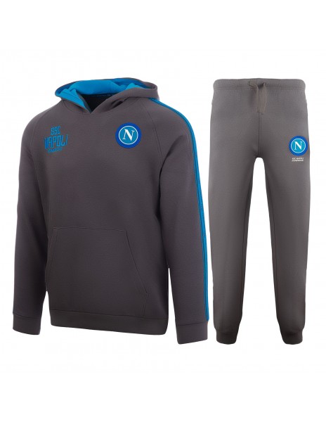 SSC Napoli Junior Grey and Sky Blue...