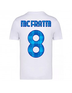 T-Shirt Logo Mc Fratm Bianca 