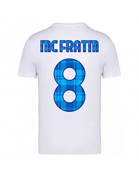T-Shirt Logo Mc Fratm Bianca 