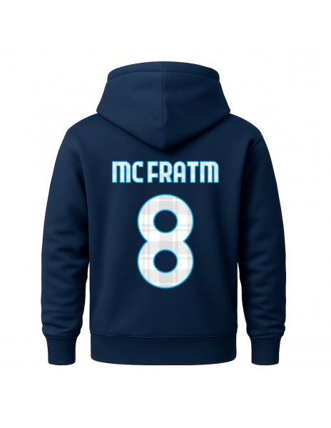 Felpa Cappuccio Mc Fratm Blu 2025