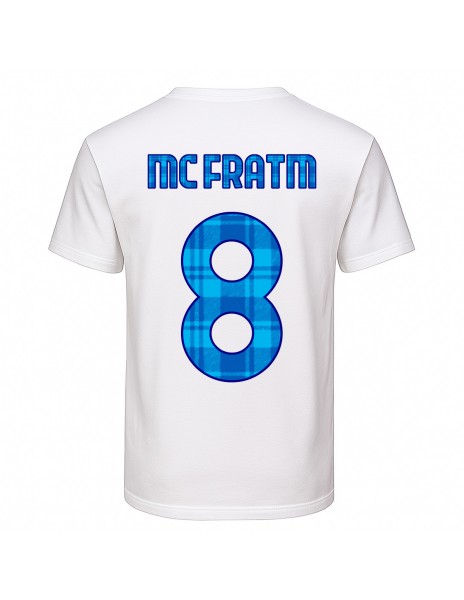 T-Shirt Logo Mc Fratm Bianca 2025