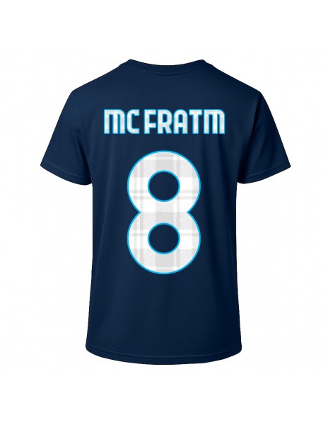 T-Shirt Logo Mc Fratm Blu 2025