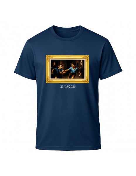 T-Shirt Avanti Scugnizzi BLU