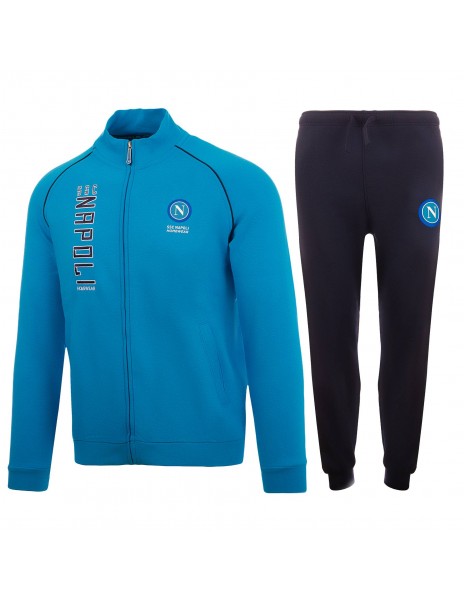 tuta felpata homewear bambino azzurra...