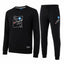 Pigiama Girocollo Donna SSC Napoli Graphic Nero